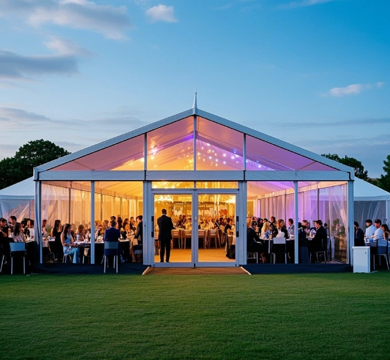Event frame tent